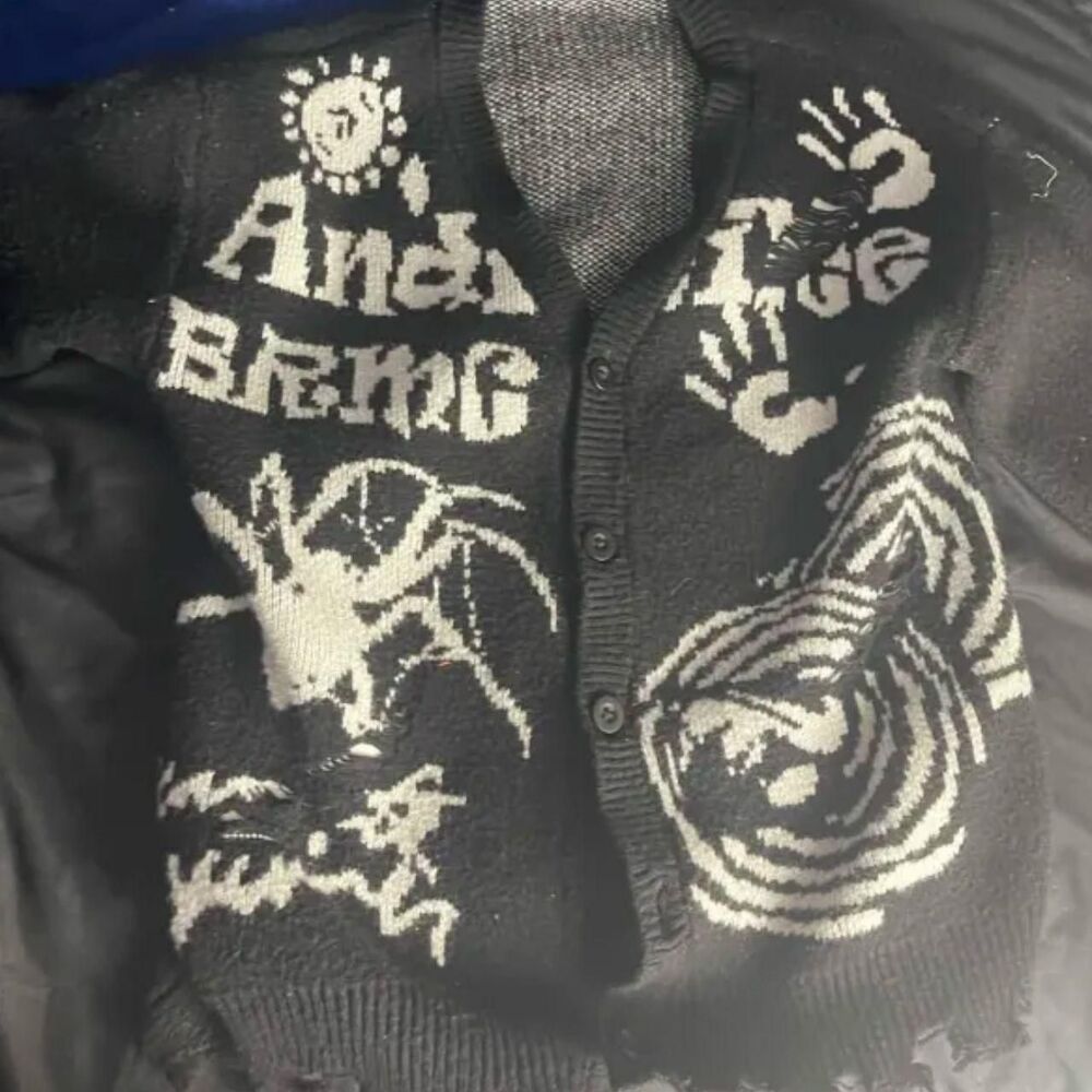 No-brand Men's Multi Cardigan